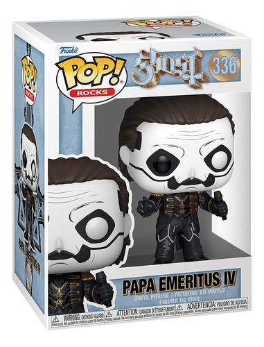 Funko Pop Rocks Papa Emeritus Iv - Ghost 336 Entrega Rapida