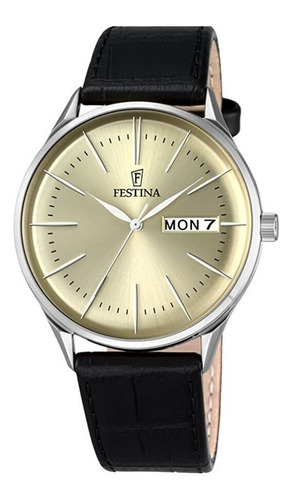 Reloj Festina Hombre F6837.2 Vintage Cuero Agente Oficial