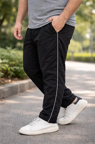 Calças Tactel Plus Size Masculina Extra Grande G3 Bolsos