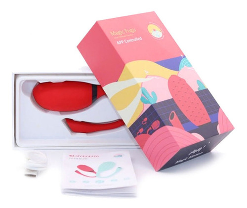 Vibrador Magic Motion Fugu Punto G Doble Estimulación App