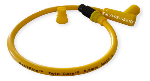 Capuchon Cable Bujia Racing Amarillo 556mm Alta Calidad