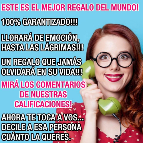 Llamado Sorpresa Musical Regalo Original Unico Novia
