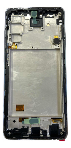 Sjpm Frontal Tela Display Aro A72 A725 Amoled Borda