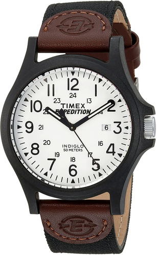 Reloj Para Hombre Timex Acadia, 40mm, Iluminación Indiglo