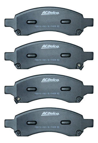 Balata Juego Metalico Delanteras Buick Enclave 2010-2016
