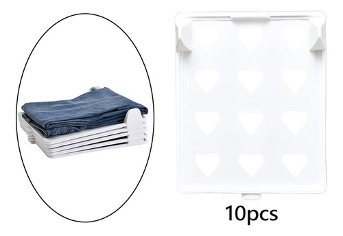 10pcs Shirt Organizer Laundry Folder 35cmx29cmx5.8cm
