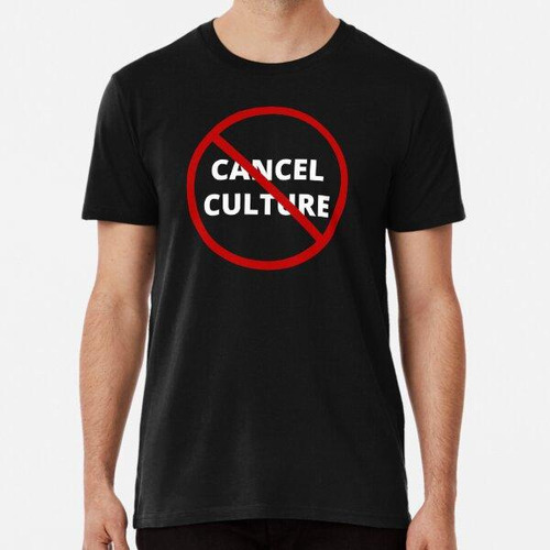 Remera Cancelar La Cultura Cancelar - Blanco Algodon Premium