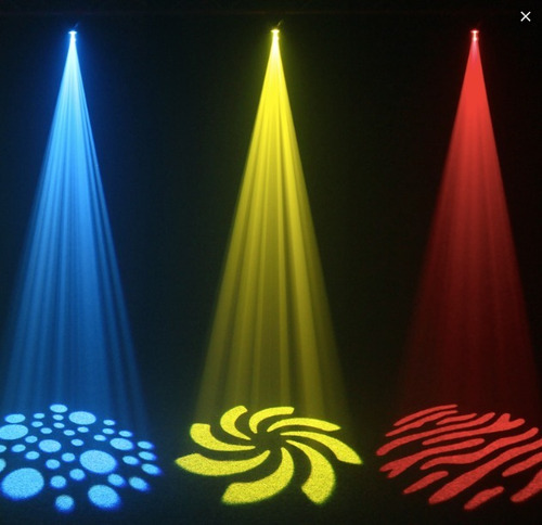 Moving Head Spot Led Osram 30w Gobo + Disco De Cor Dmx Loja