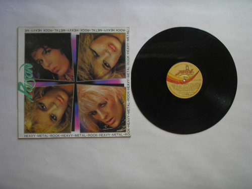 Lp Vinilo Poison  Look What The Cat Dragged In Colombia 1987