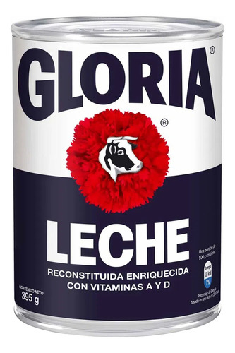 Leche Entera Gloria Lata 395g Producto Original Peruano