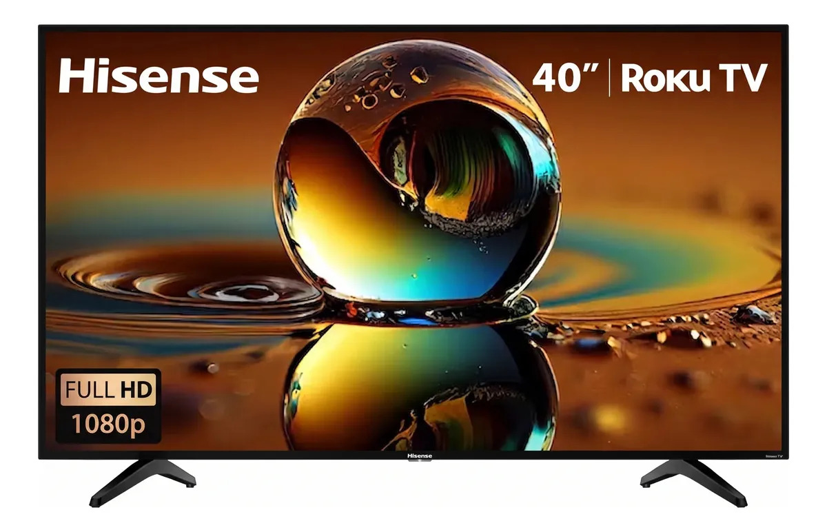 Smart Tv Hisense Full Hd 40 Pulgadas Con Roku H4 Series 40H4030F1