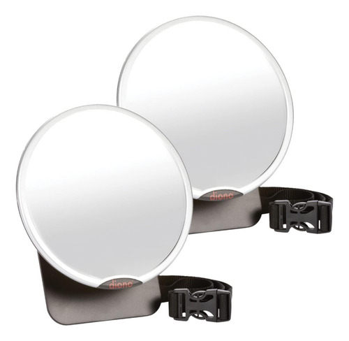 Diono Easy View Pack De 2 Espejos De Automóviles Para Bebés