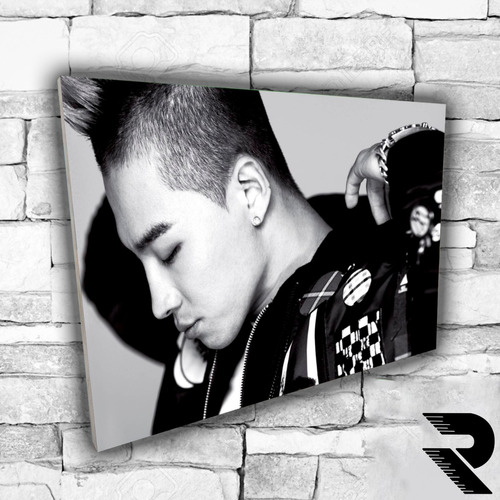 Cuadro De Taeyang | 5 | Bigbang | 30x21 Cm