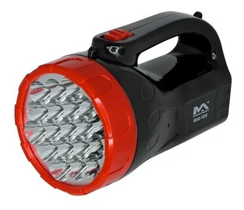 Lanterna Portátil Recarregável Com 19 Leds Alto Luz Bivolt Cor da lanterna Sortido Cor da luz Branco