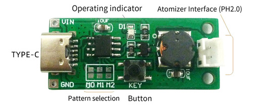 Humidificador Usb, Kit De Bricolaje, 3.7-5,5 V -c, Kit De Br