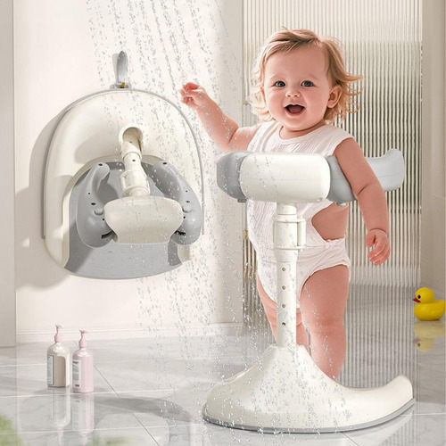 Soporte Ajustable Para Baño De Bebé - Portátil Y Plegable