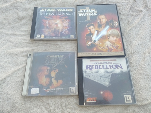 Juego De Pc Star Wars Lote + Regalo Rebel Assault Rebellion