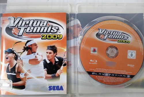 Virtua Tennis 2009 Sega Standard Excelente Estado, Pal (Usado)