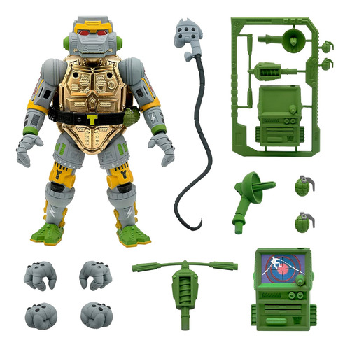 ¡tortugas De Ninja Mutantes Adolescentes Finales! Wave 3 - M