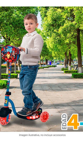 Scooter Avengers Luces