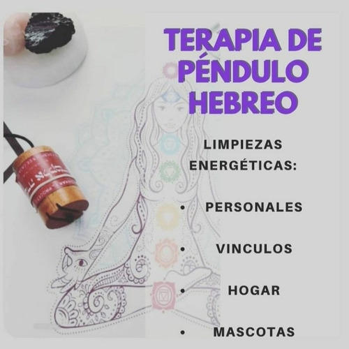 Imagen 3 de 3 de Sesión De Péndulo Hebreo Y Reiki