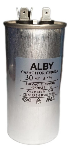 Capacitor 30uf 370v Alby