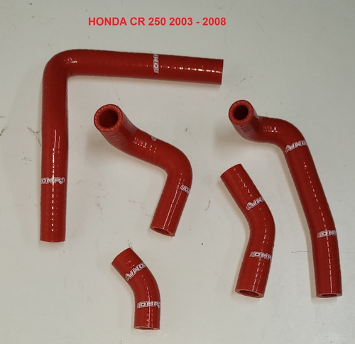 Kit Mangueras De Radiador Silicona Honda Cr 250 03 08 Dompa