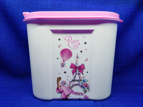 Contenedor Topper Con Cuchara Modelo París 1.6 Litros