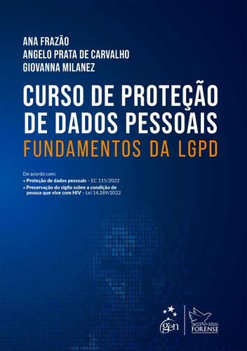 Curso de Proteção de Dados - Fundamentos da LGPD, de Frazão, Ana. Editora Forense Ltda., capa mole em português, 2022