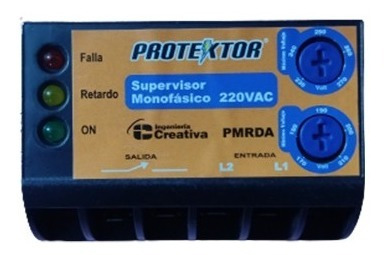 Supervisor De Voltaje Monofásico 220vac Protektor