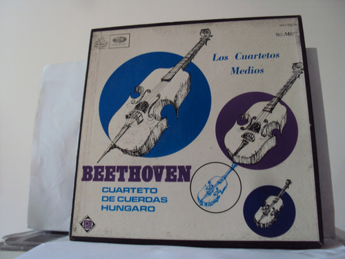 Vinilo Lp 205 Beethoven Cuarteto De Cuerdas Hungaro 