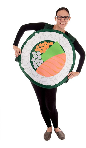 Sushi Roll Disfraz De Halloween  Traje De Comida Divert...