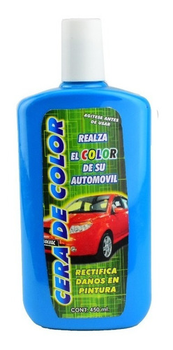 Cera Wax Color New Shine O Car Whash Varios Colores