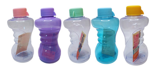 Botella Infantil X10 Tapa Rosca 550ml Agua Niños