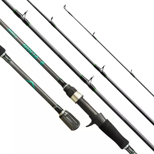 Caña Spinit Ninja 2 Tramos 1.98m 10-20lb Pesca Baitcast