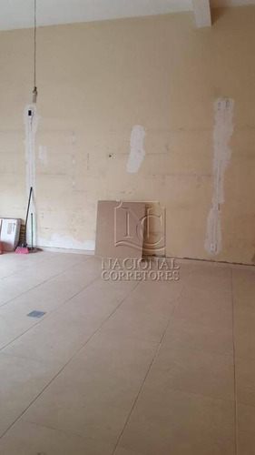 Salão Para Alugar, 42 M² Por R$ 1.700,00/mês - Vila Alto De Santo André - Santo André/sp - Sl0861