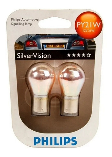 Lampara De Giro Philips Silver Vision Ambar