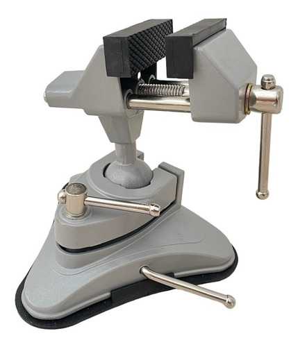 Morsa Base Con Sopapa De Succión Giratoria Isard 117100