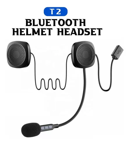 3T6B Bluetooth 5.0 Auriculares de Cascos de Motocicleta