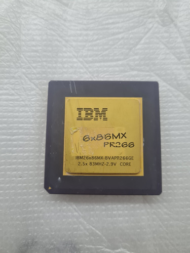 Microprocesador Intel Ibm X86 Mmx Pr266 187mhz Pga-296