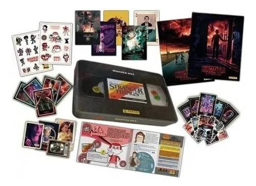 Wonder Box Colecionável Stranger Things - Panini Cards