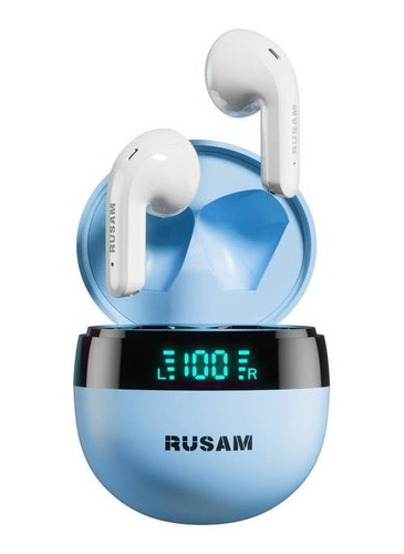 Rusam Sam36 Tws - Auriculares Estéreo Inalámbricos De Baja L