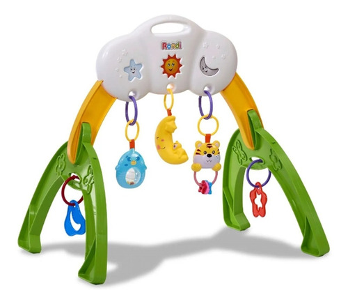 Gimnasio Para Bebes Activity Gym Rondi Luminoso C/ Sonajeros