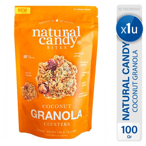 Granola Coconut Clusters Coco Snack - Natural Candy Bites