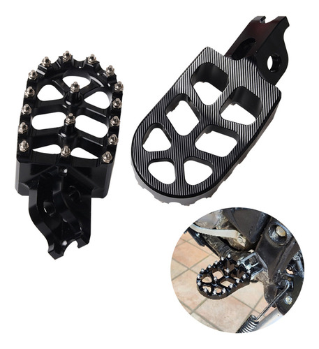 Pedaleira Anker Inox Crf 230/250 Tornado Xre300 + Pino Molas