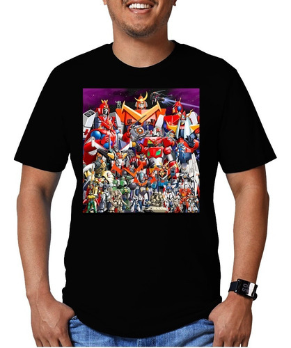 Playera Giants Robots Mechas Diseño 42 Anime Playeras Beloma