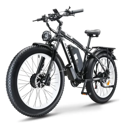 Bici Electrica Para Adultos 21 Velocidades 26p Negro Keteles