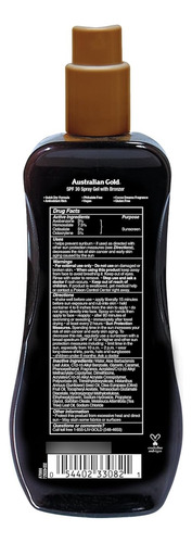 Australian Gold Protector Solar En Gel En Aerosol Con Bronce