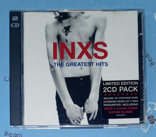 Inxs 2 Cd Greatest Hits, Europeo, Como Nuevo (cd Stereo)