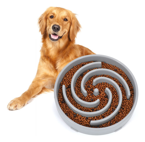 Cuenco Para Perros Slow Feeder Whippy, Grande, Para Perros G